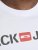 Jack & Jones JJECORP LOGO T-Shirt White - T-shirts - T-shirts Homem Tamanhos Grandes
