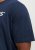 Jack & Jones Corp Logo Crew Neck T-Shirt Navy Blazer - T-shirts - T-shirts Homem Tamanhos Grandes