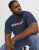 Jack & Jones Corp Logo Crew Neck T-Shirt Navy Blazer - T-shirts - T-shirts Homem Tamanhos Grandes