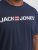Jack & Jones Corp Logo Crew Neck T-Shirt Navy Blazer - T-shirts - T-shirts Homem Tamanhos Grandes