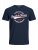 Jack & Jones JJELOGO TEE Navy - T-shirts - T-shirts Homem Tamanhos Grandes