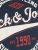 Jack & Jones JJELOGO TEE Navy - T-shirts - T-shirts Homem Tamanhos Grandes