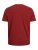 Jack & Jones JJELOGO TEE Red - T-shirts - T-shirts Homem Tamanhos Grandes