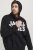 Jack & Jones CORP LOGO Large Print Hoodie Black - Sweatshirts & hoodies - Sweatshirt & Camisolas com Capuz tamanhos grandes