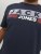 Jack & Jones CORP Logo T-Shirt Navy/PLAY 4 - T-shirts - T-shirts Homem Tamanhos Grandes