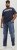 Jack & Jones CORP Logo T-Shirt Navy/PLAY 4 - T-shirts - T-shirts Homem Tamanhos Grandes