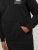 Jack & Jones JJLOCK SWEAT HOOD Black - Sweatshirts & Hoodies - Sweatshirt & Camisolas com Capuz tamanhos grandes