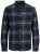 Jack & Jones JORJOSHUA Checked Shirt Navy - Camisas - Camisas Homem Tamanhos Grandes