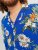 Jack & Jones JORLUKE FLORES Resort Shirt Nautical Blue - Camisas - Camisas Homem Tamanhos Grandes