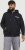 Jack & Jones ESTERBRO Zip Hoodie Black - Sweatshirts & hoodies - Sweatshirt & Camisolas com Capuz tamanhos grandes