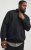 Jack & Jones PAULOS Turtleneck Zip Sweatshirt Black - Sweatshirts & hoodies - Sweatshirt & Camisolas com Capuz tamanhos grandes