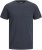 Jack & Jones ORGANIC T-Shirt Navy Blazer/Melange - T-shirts - T-shirts Homem Tamanhos Grandes