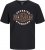 Jack & Jones LOGO O-Neck T-Shirt Black - T-shirts - T-shirts Homem Tamanhos Grandes