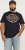 Jack & Jones LOGO O-Neck T-Shirt Black - T-shirts - T-shirts Homem Tamanhos Grandes