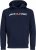 Jack & Jones CORP OLD LOGO REG FIT Hoodie Navy Blazer - Sweatshirts & hoodies - Sweatshirt & Camisolas com Capuz tamanhos grandes