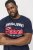 Jack & Jones LOGO O-Neck T-Shirt Dark Blue - T-shirts - T-shirts Homem Tamanhos Grandes