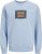 Jack & Jones HUDSON Sweatshirt Chambray Blue - Sweatshirts & hoodies - Sweatshirt & Camisolas com Capuz tamanhos grandes