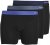 Jack & Jones Nick Bamboo Trunks 3-Pack Violet/Dazzling blue - Roupa Interior & natação - Roupa interior Homem Tamanhos Grandes