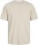 Jack & Jones ORGANIC T-Shirt Grey/Melange - T-shirts - T-shirts Homem Tamanhos Grandes