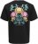Jack & Jones Dreams Front & Back Print Crew Neck T-Shirt Black - T-shirts - T-shirts Homem Tamanhos Grandes