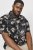 Jack & Jones Hawaii AOP Shirt Black - Camisas - Camisas Homem Tamanhos Grandes