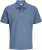 Jack & Jones AUSTIN CLASSIC Polo Blue - Pólos - Pólos Tamanhos Grandes Homem
