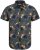Jack & Jones Hawaii AOP Shirt Grey - Camisas - Camisas Homem Tamanhos Grandes