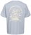 Jack & Jones Bellagio Collage Crew Neck T-Shirt Skyway - T-shirts - T-shirts Homem Tamanhos Grandes