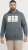 Jack & Jones Frederiksberg Box Script Hoodie Grey - Sweatshirts & hoodies - Sweatshirt & Camisolas com Capuz tamanhos grandes
