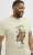 Jack & Jones Anatomy Skull Crew Neck T-Shirt Antique White - T-shirts - T-shirts Homem Tamanhos Grandes