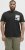 Jack & Jones Split Pocket Print T-Shirt Black - T-shirts - T-shirts Homem Tamanhos Grandes