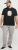 Jack & Jones Tarmac Camo Crew Neck T-Shirt Black - T-shirts - T-shirts Homem Tamanhos Grandes
