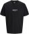 Jack & Jones Snake Crew Neck T-Shirt Black - T-shirts - T-shirts Homem Tamanhos Grandes
