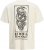 Jack & Jones Snake Crew Neck T-Shirt Antique White - T-shirts - T-shirts Homem Tamanhos Grandes