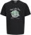 Jack & Jones Hydra Crew Neck T-Shirt Black - T-shirts - T-shirts Homem Tamanhos Grandes