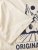 Jack & Jones Bellagio Collage Crew Neck T-Shirt Antique White - T-shirts - T-shirts Homem Tamanhos Grandes