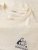 Jack & Jones Bellagio Collage Crew Neck T-Shirt Antique White - T-shirts - T-shirts Homem Tamanhos Grandes