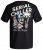 Jack & Jones JJCHILLER With Back Print Black - T-shirts - T-shirts Homem Tamanhos Grandes