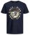 Jack & Jones JJEUSTACE T-Shirt Navy - T-shirts - T-shirts Homem Tamanhos Grandes
