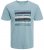 Jack & Jones JCOARC T-Shirt Light Blue - T-shirts - T-shirts Homem Tamanhos Grandes