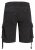 jack & Jones JPSTZEUS Cargo Shorts Black - Calções - Calções Homem Tamanhos Grandes