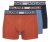 Jack & Jones JACMARCO SOLID Trunks 3-Pack Coronet Blue - Roupa Interior & natação - Roupa interior Homem Tamanhos Grandes
