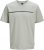 Jack & Jones FUSION Full Branding T-Shirt Aqua Grey - T-shirts - T-shirts Homem Tamanhos Grandes