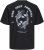 Jack & Jones Charge Crew Neck Printed T-Shirt Black - T-shirts - T-shirts Homem Tamanhos Grandes