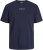 Jack & Jones Ayce Crew Neck T-Shirt Blue - T-shirts - T-shirts Homem Tamanhos Grandes