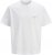 Jack & Jones Lington Back And Front Print Crew Neck T-Shirt Bright White - T-shirts - T-shirts Homem Tamanhos Grandes
