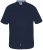D555 James Short Sleeve Oxford Shirt Navy - Camisas - Camisas Homem Tamanhos Grandes