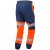 Leo Hawkridge Ecoviz High Performance 4X Stretch Trouser Hi-Vis Orange/Navy Print - Roupa de trabalho - Roupa de Trabalho Tamanho Grande Homem