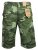Kam Jeans 330 Cargoshorts Camo - Calções - Calções Homem Tamanhos Grandes