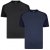 Kam Jeans 5314 Raglan T-Shirt Charcoal/Insignia Twin Pack - T-shirts - T-shirts Homem Tamanhos Grandes